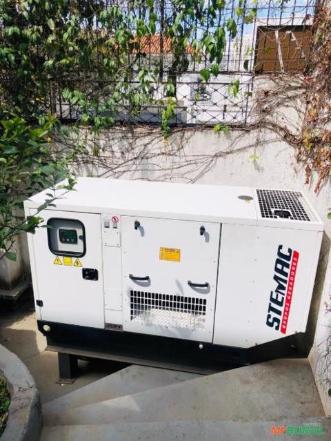 Gerador de Energia 35 kVA Stemac Ano 2022 64 hrs + Qta 3530kVA Imagem Gerador de Energia 35 kVA Stemac Ano 2022 64 hrs + Qta 3530kVA