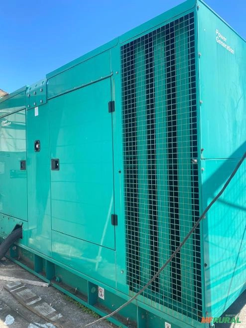 GERADOR ENERGIA 375/360/ 350 KVA 2019 1610 Hrs MOTOR CUMMINS Imagem GERADOR ENERGIA 375/360/ 350 KVA 2019 1610 Hrs MOTOR CUMMINS