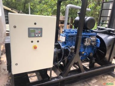 Gerador de Energia 150 kVA Ano 2001 Stemac Motor Mwm 6.10t Alt Weg 150kVA Imagem Gerador de Energia 150 kVA Ano 2001 Stemac Motor Mwm 6.10t Alt Weg 150kVA