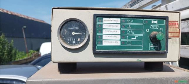 Imagem Gerador de Energia 80 kVA Leon Heimer 154 hrs Motor Mwm Ano 1998 80kVA Imagem Gerador de Energia 80 kVA Leon Heimer 154 hrs Motor Mwm Ano 1998 80kVA