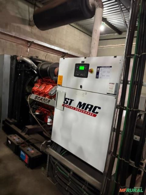 Geradores de Energia 700 kVA 1400 kVA Stemac Ano 2013 1658 hrs 1771 hrs + Scania + Weg 700kVA 1400kV Imagem Geradores de Energia 700 kVA 1400 kVA Stemac Ano 2013 1658 hrs 1771 hrs + Scania + Weg 700kVA 1400kV