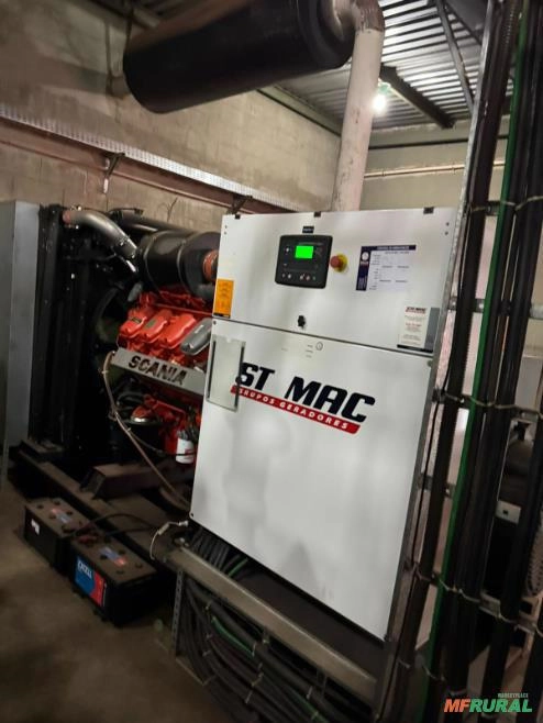 Geradores de Energia 700 kVA 1400 kVA Stemac Ano 2013 1658 hrs 1771 hrs + Scania + Weg 700kVA 1400kV Imagem Geradores de Energia 700 kVA 1400 kVA Stemac Ano 2013 1658 hrs 1771 hrs + Scania + Weg 700kVA 1400kV