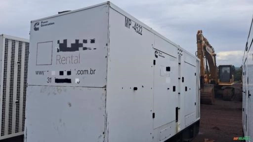 Imagem Gerador de Energia 625 kVA 600kVA Ano 2021 Cummins 1710 hrs 625kVA 600kVA Imagem Gerador de Energia 625 kVA 600kVA Ano 2021 Cummins 1710 hrs 625kVA 600kVA