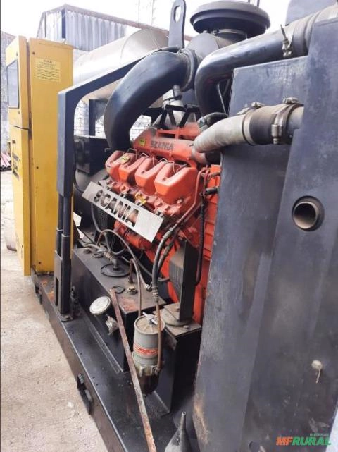 Imagem Gerador de Energia 500 kVA Atlas Copco 1168 hrs Motor Scania V8 500kVA Imagem Gerador de Energia 500 kVA Atlas Copco 1168 hrs Motor Scania V8 500kVA