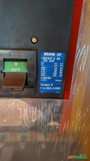 Imagem Gerador de Energia 500 kVA Atlas Copco 1168 hrs Motor Scania V8 500kVA Imagem Gerador de Energia 500 kVA Atlas Copco 1168 hrs Motor Scania V8 500kVA