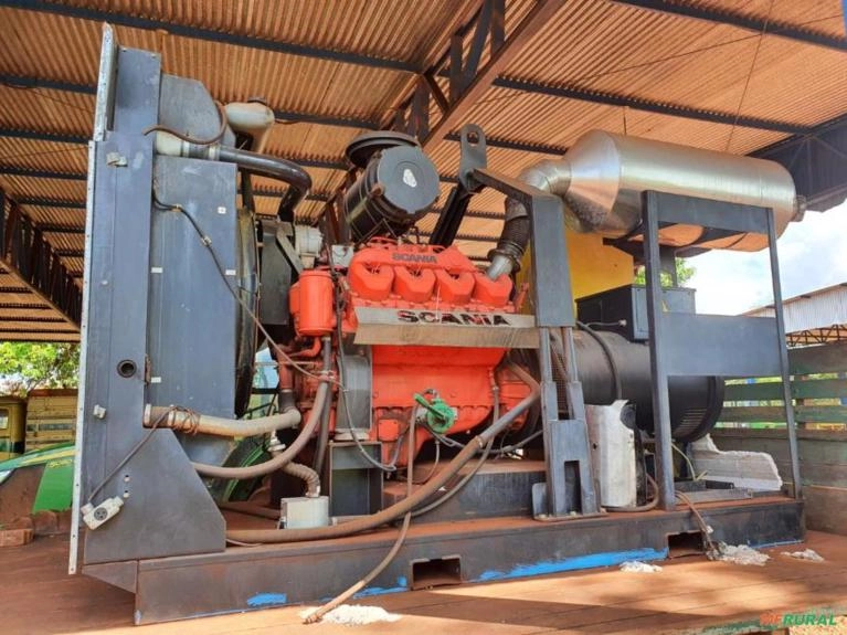 Gerador de Energia 500 kVA Atlas Copco 1168 hrs Motor Scania V8 500kVA Imagem Gerador de Energia 500 kVA Atlas Copco 1168 hrs Motor Scania V8 500kVA