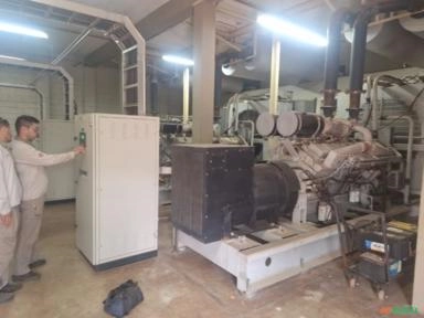 Usina Geradores de Energia 6000 kVA 2000 kVA Cada Stemac Ano 2008 + Motores Cummins Kta 50 6000kVA 2 Imagem Usina Geradores de Energia 6000 kVA 2000 kVA Cada Stemac Ano 2008 + Motores Cummins Kta 50 6000kVA 2