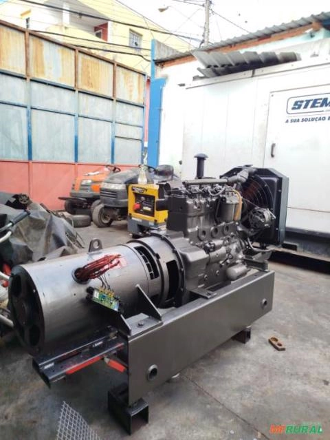 GERADOR ENERGIA 55/50 KVA 492Hrs MOTOR MWM Imagem GERADOR ENERGIA 55/50 KVA 492Hrs MOTOR MWM