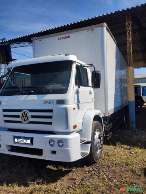 Caminhão Baú 15170 Volkswagen VW Ano 2009 Imagem Caminhão Baú 15170 Volkswagen VW Ano 2009