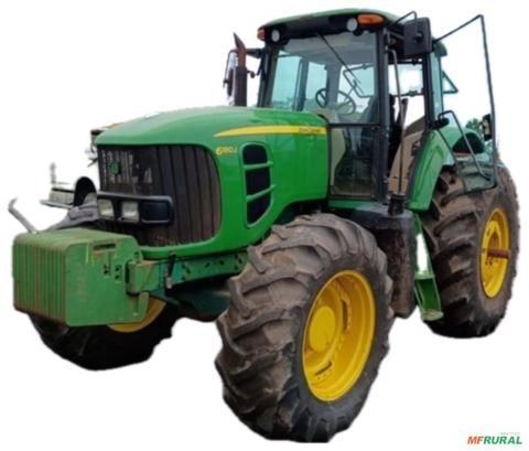 Imagem Trator John Deere 6180J - Ano 2013 Imagem Trator John Deere 6180J - Ano 2013