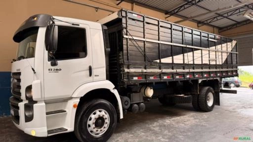 Caminhão Volkswagen VW 17280 Boiadeiro Ano 2014 Imagem Caminhão Volkswagen VW 17280 Boiadeiro Ano 2014