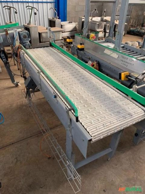 Esteira de Lona Modular Plástica Imagem Esteira de Lona Modular Plástica