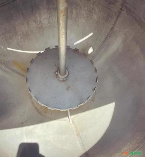 Tacho Misturador de 250 litros em aço inox com hélice dispersora