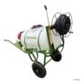 Pulverizador 100 litros Motor Gasolina 2 tempos -  Versões Equipamento: Enrolador com mangueira de 50 metros 5/16 lança com 1 bico Imagem Pulverizador 100 litros Motor Gasolina 2 tempos -  Versões Equipamento: Enrolador com mangueira de 50 metros 5/16 lança com 1 bico