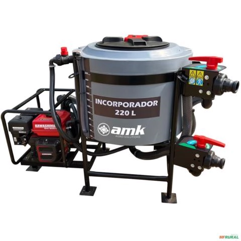 Preparador de calda 220 Litros com Motobomba Gasolina Imagem Preparador de calda 220 Litros com Motobomba Gasolina