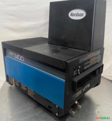 Equipamento Hotmelt 3400 vista Nordson Imagem Equipamento Hotmelt 3400 vista Nordson