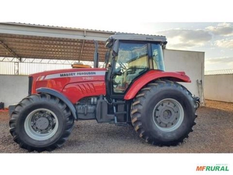 Trator Massey Ferguson 7180 4x4 ano 11 Imagem Trator Massey Ferguson 7180 4x4 ano 11