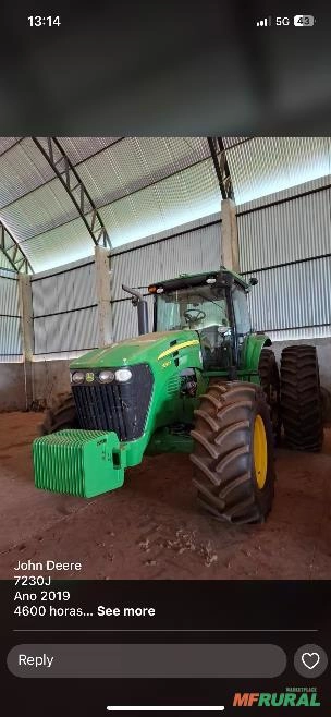 Trator 7230j Imagem Trator 7230j