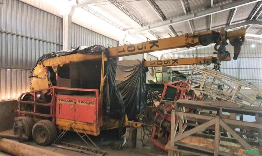 Teleférico transportador de toras da marca Koller Imagem Teleférico transportador de toras da marca Koller