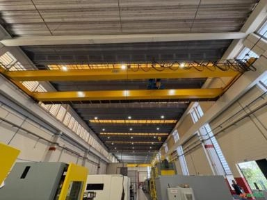 Ponte Rolante DEMAG 15 Toneladas | Vão 19,4 m | Altura 12 m Imagem Ponte Rolante DEMAG 15 Toneladas | Vão 19,4 m | Altura 12 m