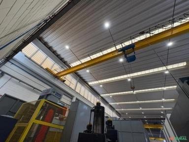 Ponte Rolante DEMAG 5 Toneladas | Vão 19,4 m | Altura 12 m Imagem Ponte Rolante DEMAG 5 Toneladas | Vão 19,4 m | Altura 12 m