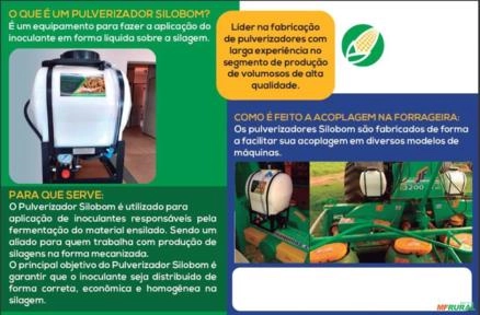Imagem Pulverizador para Inoculantes Imagem Pulverizador para Inoculantes