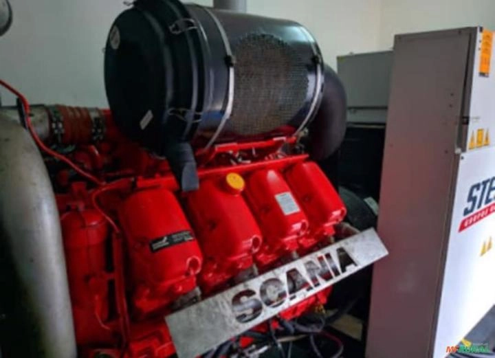 Gerador 635 Kva - Stemac - Motor Scania Imagem Gerador 635 Kva - Stemac - Motor Scania