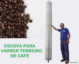 ESCOVA PARA VARRER TERREIRO DE CAFÉ - ENLEIRADOR DE CAFÉ