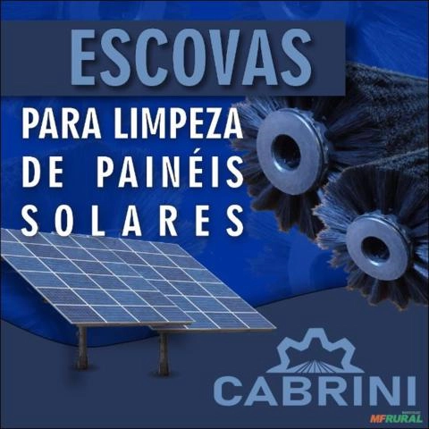 ESCOVA ROTATIVA PARA LIMPEZA DE PAINEL SOLAR – PLACA SOLAR Imagem ESCOVA ROTATIVA PARA LIMPEZA DE PAINEL SOLAR – PLACA SOLAR