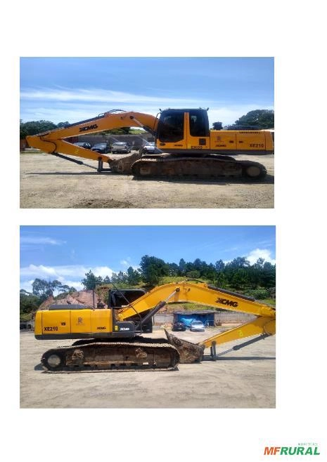 ESCAVADEIRA XCMG XE 210 ANO 2014 Imagem ESCAVADEIRA XCMG XE 210 ANO 2014