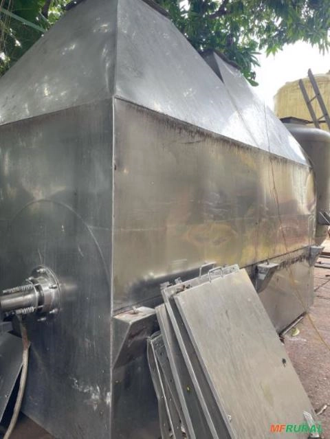 Misturador em aço inox industrial Aproximadamente: 7.000 Litros Imagem Misturador em aço inox industrial Aproximadamente: 7.000 Litros