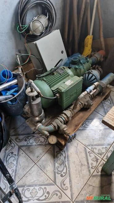 Conjunto de irrigação marca Schneider Imagem Conjunto de irrigação marca Schneider