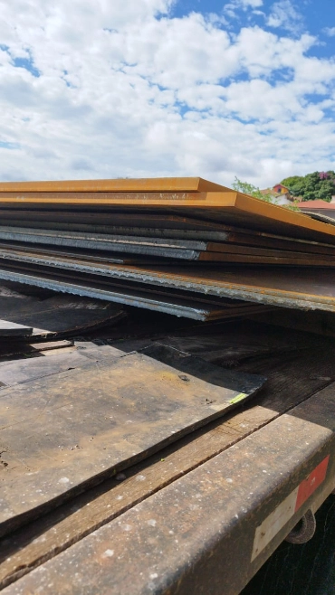 Chapa de aço carbono Imagem Chapa de aço carbono