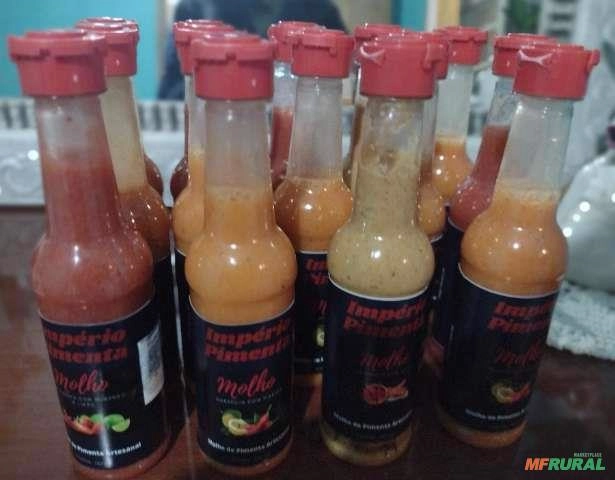 Molho de pimenta artesanal Imagem Molho de pimenta artesanal