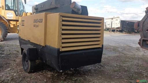 Compressor de Ar Atlas Copco XAS420 ano 2009. Valor R$140.000,00 Imagem Compressor de Ar Atlas Copco XAS420 ano 2009. Valor R$140.000,00