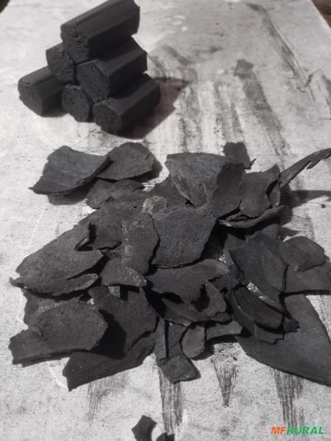 Compro casca de coco carbonizada Imagem Compro casca de coco carbonizada