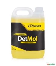 DET MOL DETERGENTE LIMPEZA  AUTOMOVEIS PISOS SHAMPOOZEIRA SNOW FOAM V FLOC MOTOCICLETA OFF ROAD 5 L