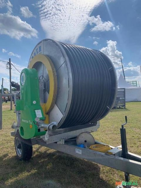 Conjunto De Irrigação Carretel + Motobomba Imagem Conjunto De Irrigação Carretel + Motobomba