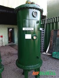 Imagem Abrandador E Desmineralizador De Água Para Caldeira Com Resinas, Cátion Aníon\Areia. Imagem Abrandador E Desmineralizador De Água Para Caldeira Com Resinas, Cátion Aníon\Areia.