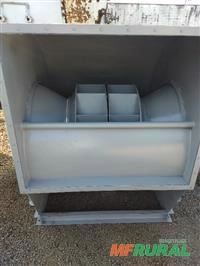 Exaustor Industrial, 20cv, 33000m3\Hr, 65mca. Imagem Exaustor Industrial, 20cv, 33000m3\Hr, 65mca.