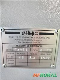 Resistor Ohmic De Frenagem 2,4 Ohms 45 Kw Classe Proteção Ip 2302