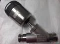 Válvula de acento inclinado, tipo 2100 BURKER, inox 316 , 2", rosca sms