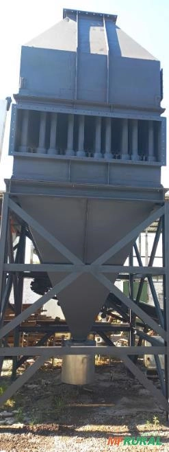 Filtro Multiciclone Industrial 2500mm x 2500 mm x 6000mm altura com 120 tubos Imagem Filtro Multiciclone Industrial 2500mm x 2500 mm x 6000mm altura com 120 tubos