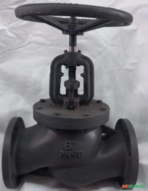 Valvula Globo para Vapor 6 Polegadas Imagem Valvula Globo para Vapor 6 Polegadas