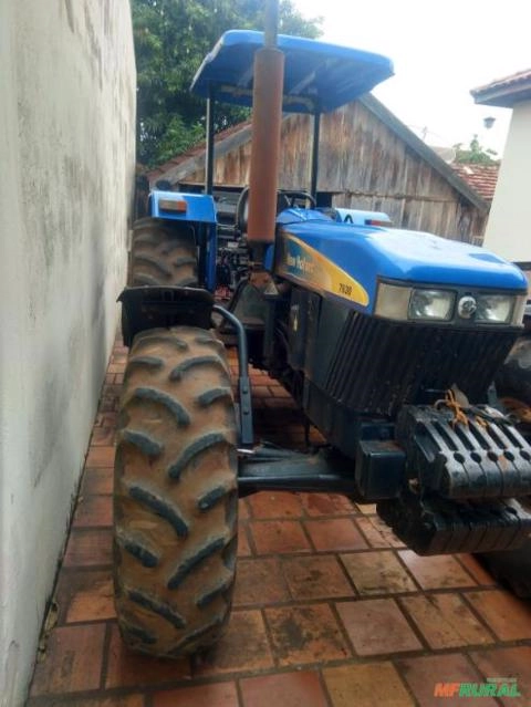 Trator New Holland 7630 4x4 ano 16 Imagem Trator New Holland 7630 4x4 ano 16