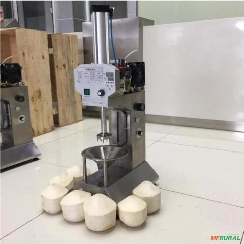 Descascador de Coco Verde Automático Imagem Descascador de Coco Verde Automático