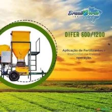 Maquina de Fertirrigação Ferti-irrigação Quimigação Difer 600/1200 Dosador e Injetor de Inseticidas