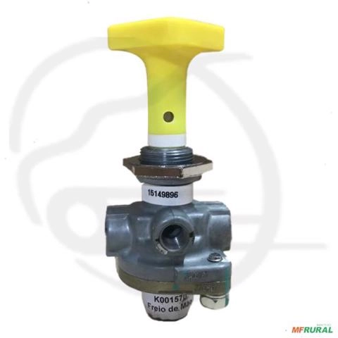 Válvula freio de mão maneco Volkswagen Ford trator - Original Knorr PP1 Imagem Válvula freio de mão maneco Volkswagen Ford trator - Original Knorr PP1