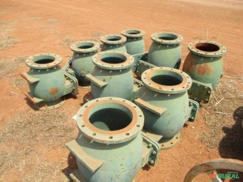 Válvula de retenção DN250 e DN300 Imagem Válvula de retenção DN250 e DN300