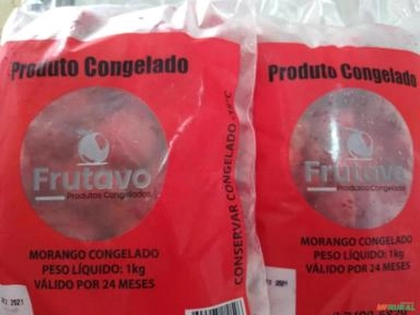 MORANGO FRUTA CONGELADO Imagem MORANGO FRUTA CONGELADO
